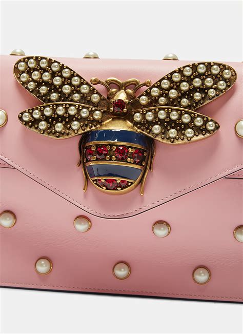 gucci bee studded|gucci handbags.